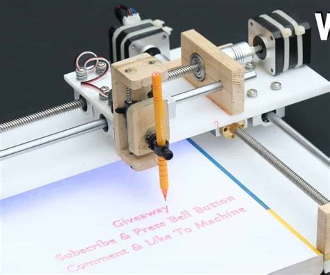 how to make cnc writing machine|automatic pen writing machine.